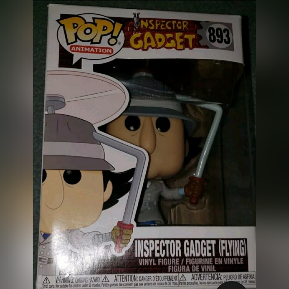 Funko Pop! Vinyl: Inspector Gadget - Inspector Gadget (Flying) #893
